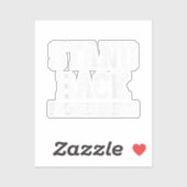 Zurück, ich bin Beruflich Aufkleber (Blatt)