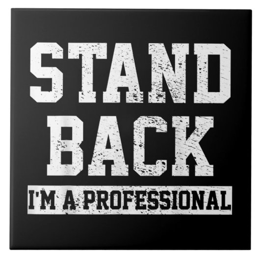 Zurück, ich bin Beruflich Fliese (Vorderseite)