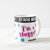 Zurück: Ich bin ein Hugger Kaffeetasse (VorderseiteRechts)