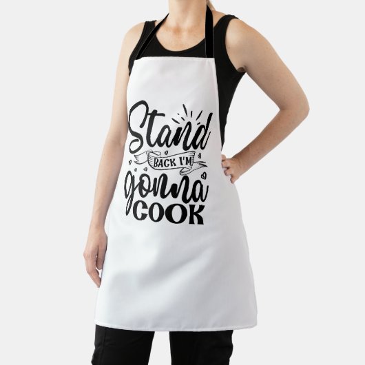 Zurück, ich werde kochen schürze (InSitu)