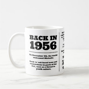 Zurück im Jahr 1956, Benutzerdefiniertes Geburtsja Kaffeetasse