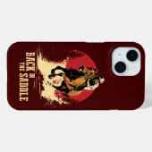 Zurück im Sattel - Pferderennen Case-Mate iPhone Hülle (Rückseite (Horizontal))