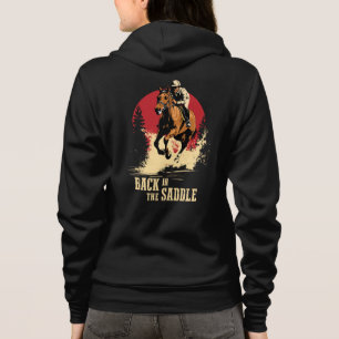 Zurück im Sattel - Pferderennen Hoodie