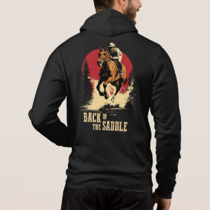 Zurück im Sattel - Pferderennen Hoodie