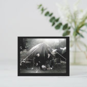 Zurück in den Tag Postkarte (Stehend Vorderseite)