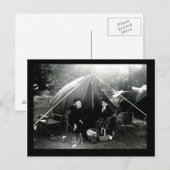 Zurück in den Tag Postkarte (Vorne/Hinten)