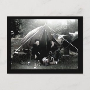 Zurück in den Tag Postkarte