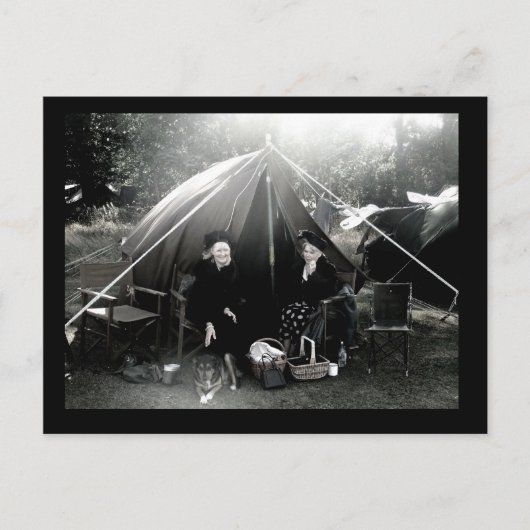 Zurück in den Tag Postkarte (Vorderseite)