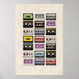 Zurück in den Tagen, Inspirierter Originaldruckdes Poster