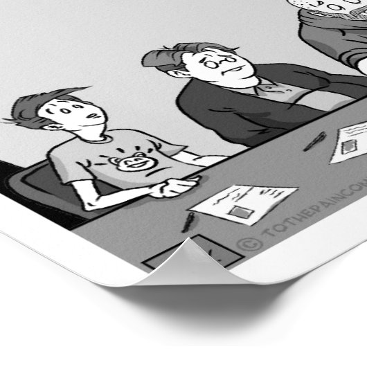 Zurück in den Teufelsberg Poster (Ecke)