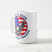 Zurück in den Weltkrieg - Die sonnige unbestritten Kaffeetasse (Vorderseite Links)