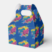 Zurück in die 80er Jahre Retro-Muster-Kabel Geschenkschachtel (Rückseite)