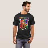 Zurück in die 90er Jahre Disco Radio und Techno Er T-Shirt (Vorne ganz)