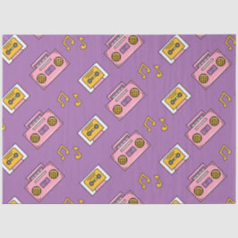 Zurück in die 90er Jahre - Farbiger Y2K Casette Pl Seidenpapier