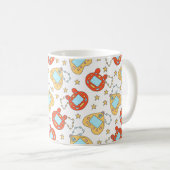 Zurück in die 90er Jahre - Farbiges Y2K Tamagotchi Kaffeetasse (VorderseiteRechts)