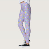 Zurück in die 90er Jahre - Farbiges Y2K Tamagotchi Leggings (Links)