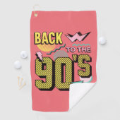 Zurück in die 90er Jahre Golfhandtuch (Insitu)