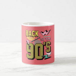 Zurück in die 90er Jahre Kaffeetasse