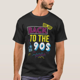 Zurück in die 90er Jahre Retro Groovy Bright Color T-Shirt