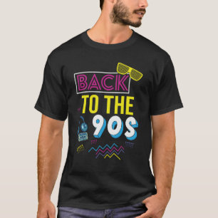 Zurück in die 90er Jahre Retro Groovy Bright Color T-Shirt