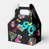 Zurück in die 90er Jahre, Retro, jedes Alter Geschenkschachtel (Rückseite)