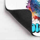 Zurück in die Disko Mousepad (Ecke)