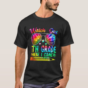 Zurück in die Schule Aufpassen 7. Klasse hier komm T-Shirt