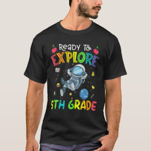Zurück in die Schule, bereit, den Fünften Grad Ast T-Shirt
