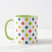"Zurück in die Schule" farbenfrohe Tasse (Links)