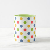 "Zurück in die Schule" farbenfrohe Tasse (Zentrum)