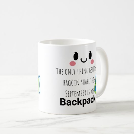 ZURÜCK IN DIE SCHULE KAFFEETASSE (VorderseiteRechts)