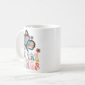 Zurück in die Schule kann man harte Dinge tun Kaffeetasse (Vorderseite Links)