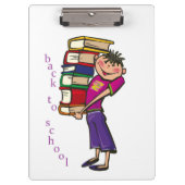 ZURÜCK IN DIE SCHULE KLEMMBRETT (Vorderseite)