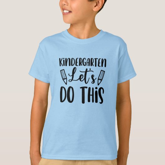 Zurück in die Schule, machen wir diese Typografie T-Shirt (Vorderseite)
