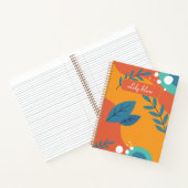 Zurück in die Schule - Personalisierter Frühling Notizblock (Innenseite)