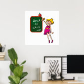 ZURÜCK IN DIE SCHULE POSTER (Heimbüro)