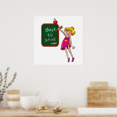 ZURÜCK IN DIE SCHULE POSTER (Küche)