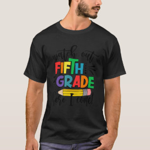 Zurück in die Schule, schau dir die 5. Klasse an,  T-Shirt