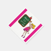 ZURÜCK IN DIE SCHULE SERVIETTE (Ecke)