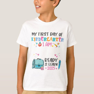 Zurück-in-die-Schule-Shirt für Kinder - Kindergart T-Shirt