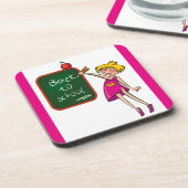 ZURÜCK IN DIE SCHULE UNTERSETZER (Linke Seite)