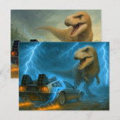 Zurück in die Vergangenheit Postkarte (Vorne/Hinten)