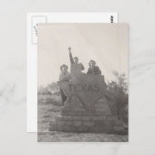 Zurück in Texas! Postkarte (Vorne/Hinten)