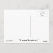 Zurück in Texas! Postkarte (Rückseite)