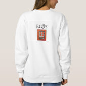 Zurück in Weihnachten Sweatshirt (Rückseite)