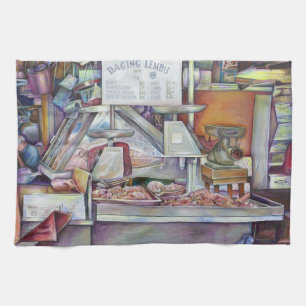 Zurück in zehn Minuten, den Geburtstag meiner Ehef Geschirrtuch