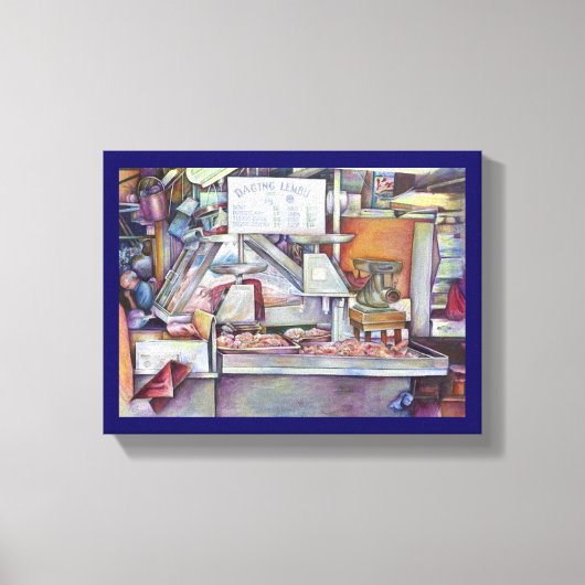 Zurück in zehn Minuten vergessen Ehefrau Geburtsta Leinwanddruck (Vorderseite)