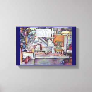 Zurück in zehn Minuten vergessen Ehefrau Geburtsta Leinwanddruck