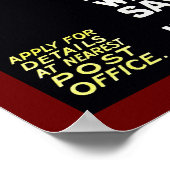 Zurück ins Reich mit unseren Ersparnissen Poster (Ecke)