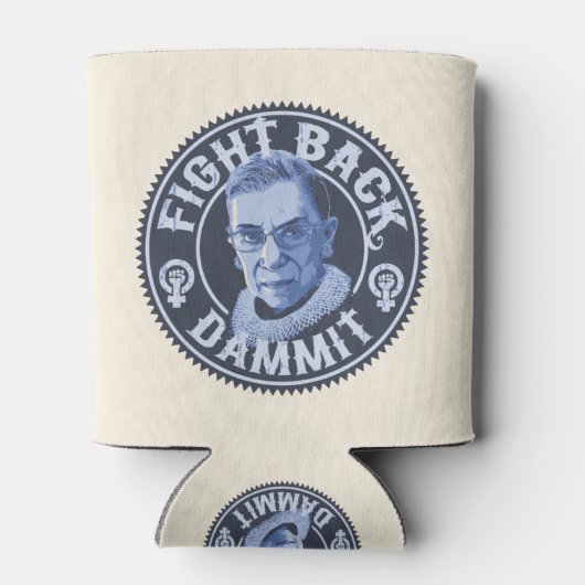 Zurück kämpfen, Dammit Dosenkühler (Rückseite)